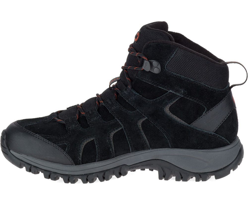 Kozaki Merrell Męskie Czarne - Phoenix 2 Mid Thermo - 478302-MVH